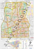 نقشه راهنمای منطقه 6 تهران