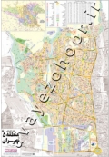 نقشه راهنمای منطقه 5 تهران